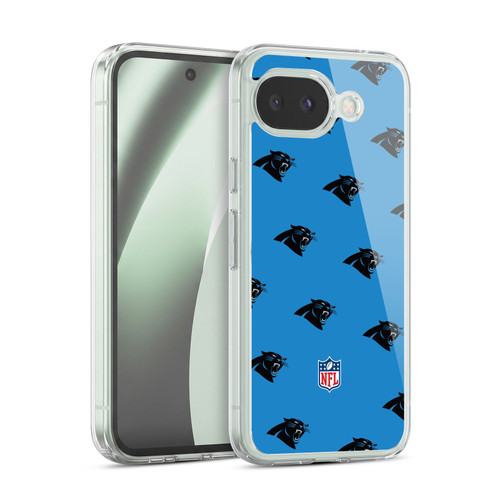 NFL Carolina Panthers Artwork Patterns Soft Gel Case for Google Pixel 10a