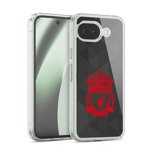 Liverpool Football Club Crest 1 Black Geometric 2 Soft Gel Case for Google Pixel 10a