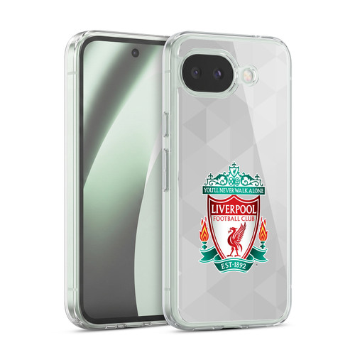 Liverpool Football Club Crest 1 White Geometric 1 Soft Gel Case for Google Pixel 10a