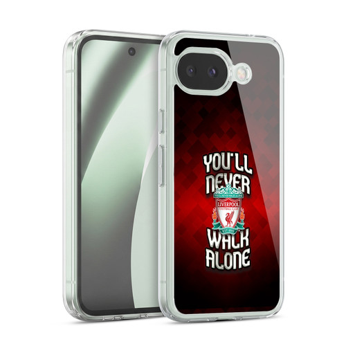 Liverpool Football Club Crest You'Ll Never Walk Alone Red Pixel Soft Gel Case for Google Pixel 10a