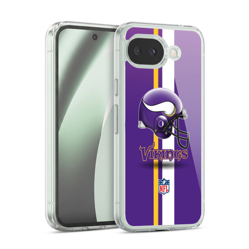 NFL Minnesota Vikings Logo Helmet Soft Gel Case for Google Pixel 10a
