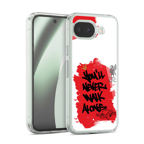 Liverpool Football Club Graffiti Art YNWA Soft Gel Case for Google Pixel 10a