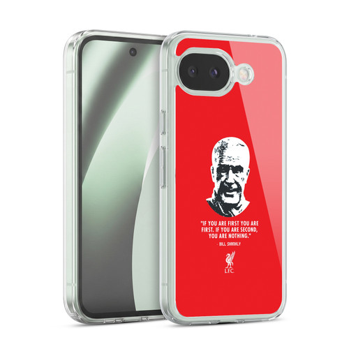 Liverpool Football Club Bill Shankly Quotes No Second Red Soft Gel Case for Google Pixel 10a