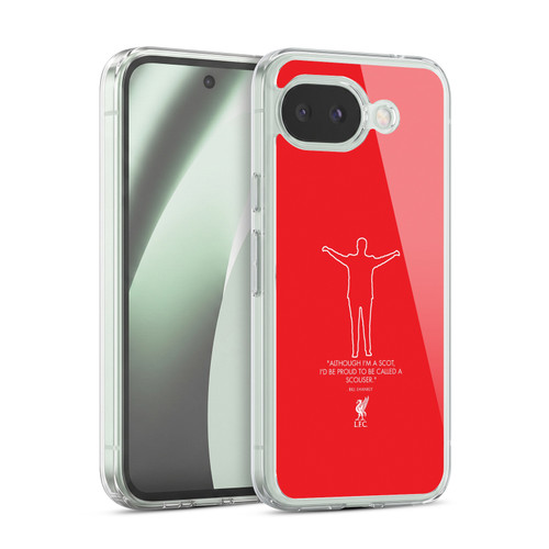 Liverpool Football Club Bill Shankly Quotes Scouse Red Soft Gel Case for Google Pixel 10a
