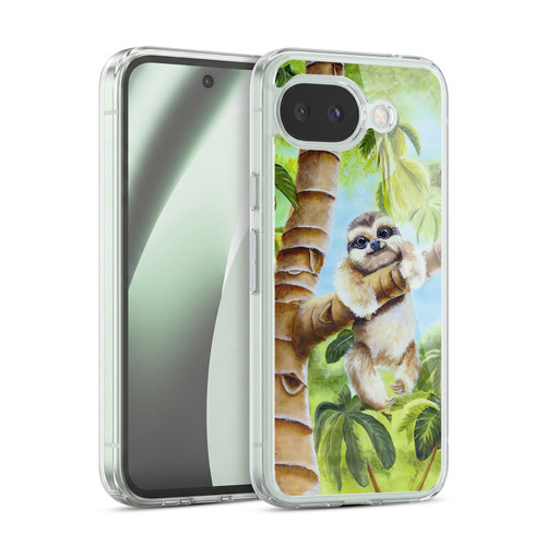 Lisa Sparling Creatures Cutest Sloth Soft Gel Case for Google Pixel 10a