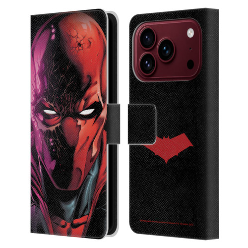 Batman DC Comics Red Hood Three Jokers #3 Leather Book Wallet Case Cover For Apple iPhone 18 Pro