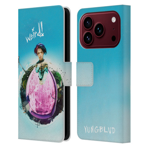 Yungblud Graphics Weird! 2 Leather Book Wallet Case Cover For Apple iPhone 18 Pro