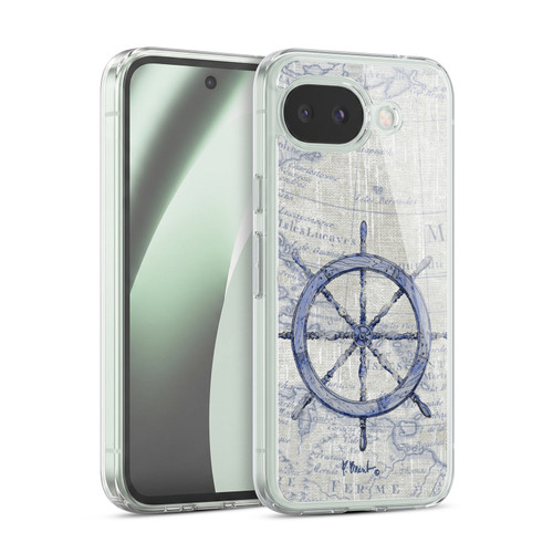 Paul Brent Nautical Vintage Wheel Soft Gel Case for Google Pixel 10a