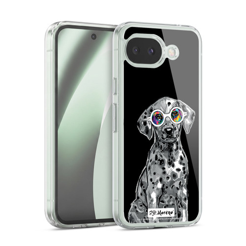 P.D. Moreno Black And White Dogs Dalmatian Soft Gel Case for Google Pixel 10a