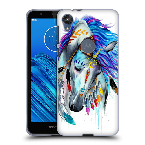 Pixie Cold Animals Spirit Soft Gel Case for Motorola Moto E6