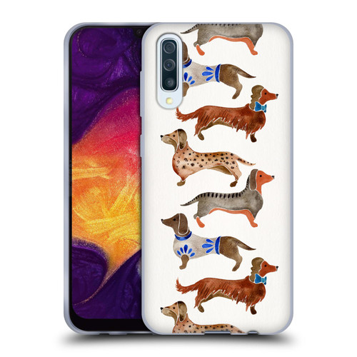 Cat Coquillette Animals Dachshunds Soft Gel Case for Samsung Galaxy A50/A30s (2019)