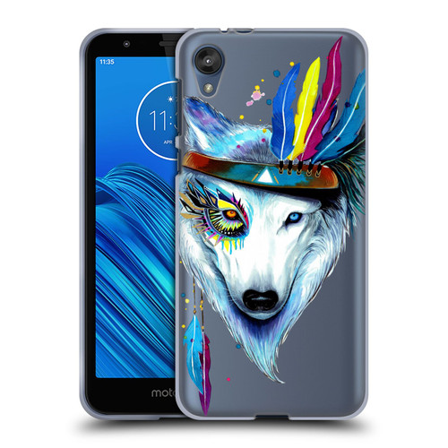 Pixie Cold Animals Warrior Soft Gel Case for Motorola Moto E6