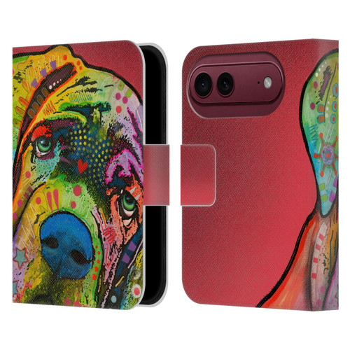 Dean Russo Dogs Mastiff Leather Book Wallet Case Cover For Apple iPhone Duo
