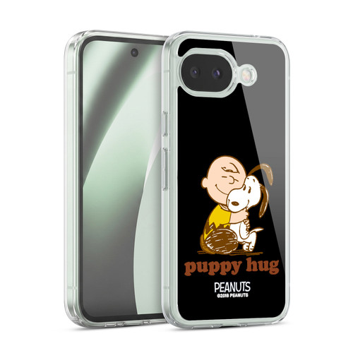 Peanuts Snoopy Hug Charlie Puppy Hug Soft Gel Case for Google Pixel 10a