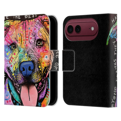 Dean Russo Dogs 3 Best Dog Leather Book Wallet Case Cover For Apple iPhone Duo