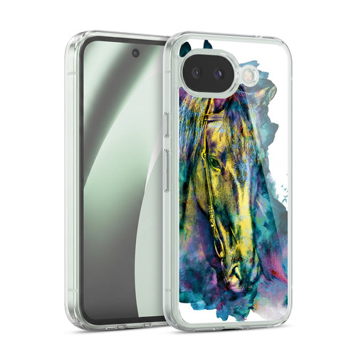 Riza Peker Animals Horse Soft Gel Case for Google Pixel 10a