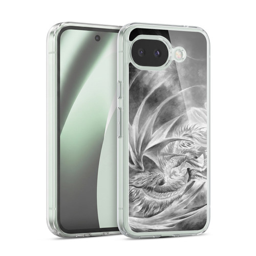 Ruth Thompson Dragons Silver Ice Soft Gel Case for Google Pixel 10a