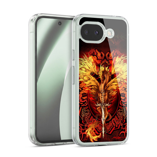 Ruth Thompson Dragons Flameblade Soft Gel Case for Google Pixel 10a