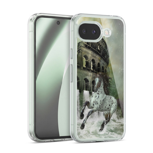 Simone Gatterwe Horses The Escape Soft Gel Case for Google Pixel 10a