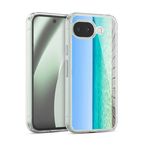 Head Case Designs Beautiful Beaches Blue Sea And Sky Serenity Soft Gel Case for Google Pixel 10a