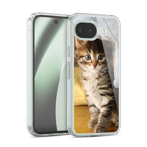 Head Case Designs Cats Tabby Soft Gel Case for Google Pixel 10a