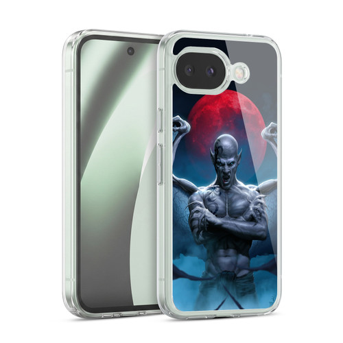 Tom Wood Horror Blood Moon Soft Gel Case for Google Pixel 10a