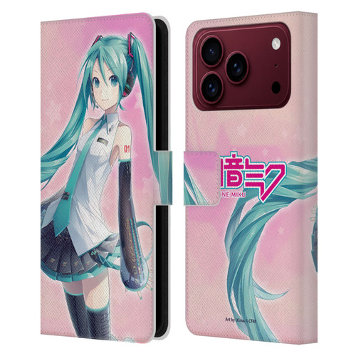 Hatsune Miku Graphics Star Leather Book Wallet Case Cover For Apple iPhone 18 Pro Max