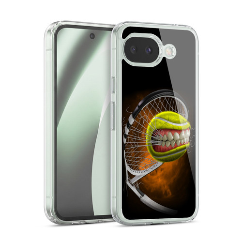 Tom Wood Monsters Tennis Soft Gel Case for Google Pixel 10a