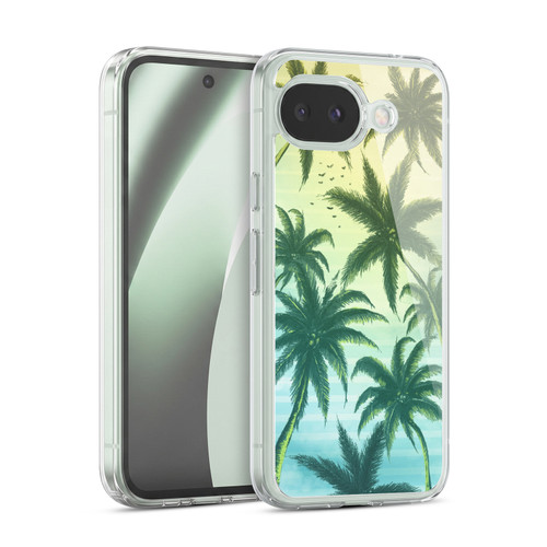 Head Case Designs Tropical Prints Beach Soft Gel Case for Google Pixel 10a