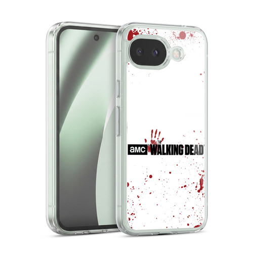 AMC The Walking Dead Logo Blood White Soft Gel Case for Google Pixel 10a