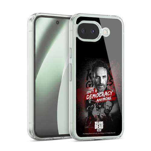 AMC The Walking Dead Rick Grimes Legacy Democracy Soft Gel Case for Google Pixel 10a