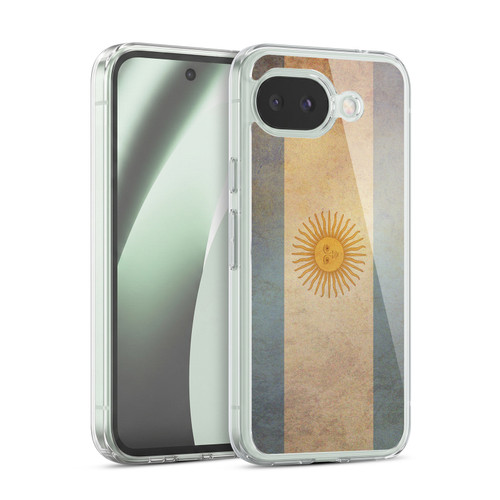Head Case Designs Vintage Flags Set 2 Argentina Argentine Soft Gel Case for Google Pixel 10a