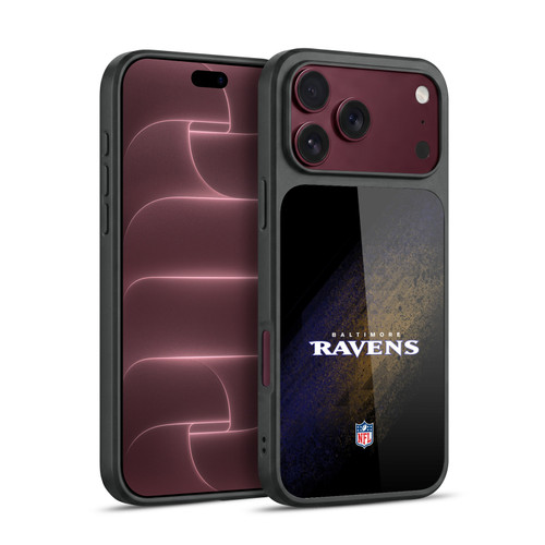 NFL Baltimore Ravens Logo Blur Gel Armour Case For Apple iPhone 18 Pro Max