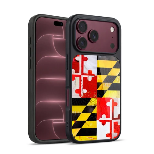 Artpoptart Flags Maryland Gel Armour Case For Apple iPhone 18 Pro