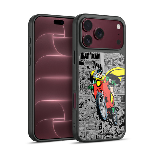 Batman DC Comics Robin Comic Book Collage Gel Armour Case For Apple iPhone 18 Pro Max