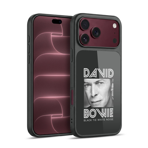 David Bowie Album Art Black Tie Gel Armour Case For Apple iPhone 18 Pro Max