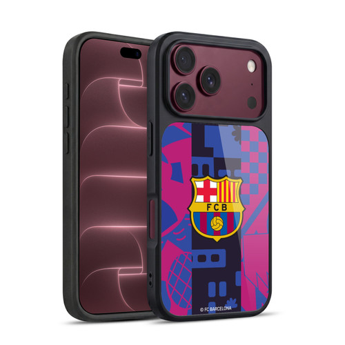 FC Barcelona 2021/22 CREST KIT Third Gel Armour Case For Apple iPhone 18 Pro