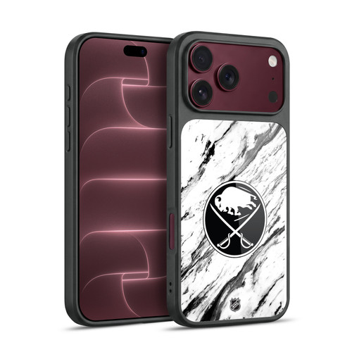 NHL Buffalo Sabres Marble Gel Armour Case For Apple iPhone 18 Pro Max