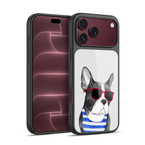 Barruf Dogs Frenchie Summer Style Gel Armour Case For Apple iPhone 18 Pro Max