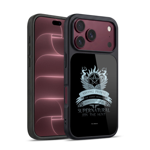 Supernatural Vectors Saving People Logo Gel Armour Case For Apple iPhone 18 Pro