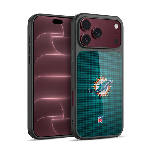 NFL Miami Dolphins Artwork LED Gel Armour Case For Apple iPhone 18 Pro Max