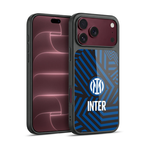 Fc Internazionale Milano Patterns Abstract 1 Gel Armour Case For Apple iPhone 18 Pro Max
