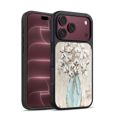 Haley Bush Floral Painting Cotton Gel Armour Case For Apple iPhone 18 Pro