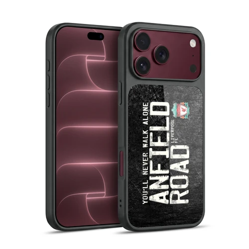 Liverpool Football Club Crest You'Ll Never Walk Alone Anfield Road Black Gel Armour Case For Apple iPhone 18 Pro Max