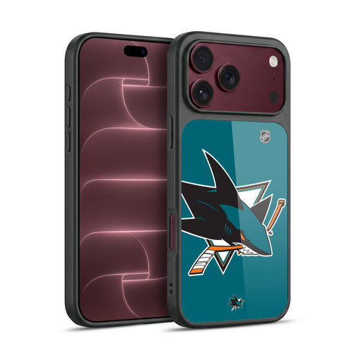 NHL San Jose Sharks Oversized Gel Armour Case For Apple iPhone 18 Pro Max