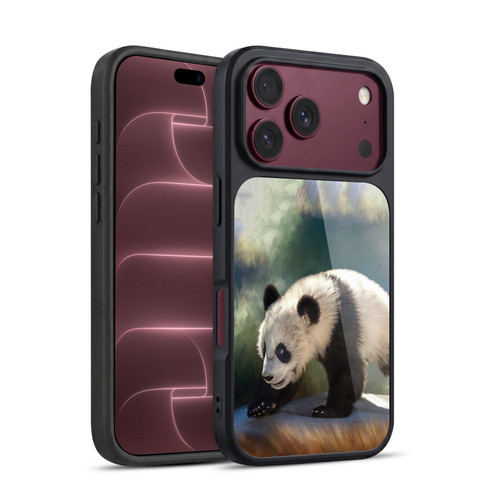 Simone Gatterwe Nature Portraits Panda Bear Gel Armour Case For Apple iPhone 18 Pro