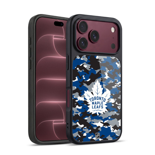 NHL Toronto Maple Leafs Camouflage Gel Armour Case For Apple iPhone 18 Pro