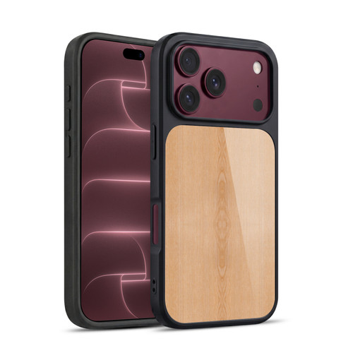 PLdesign Wood And Rust Prints Light Brown Grain Gel Armour Case For Apple iPhone 18 Pro