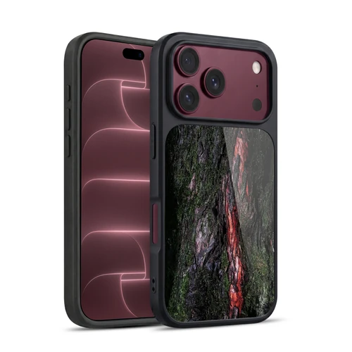 PLdesign Wood And Rust Prints Mossy Wood Bark Gel Armour Case For Apple iPhone 18 Pro