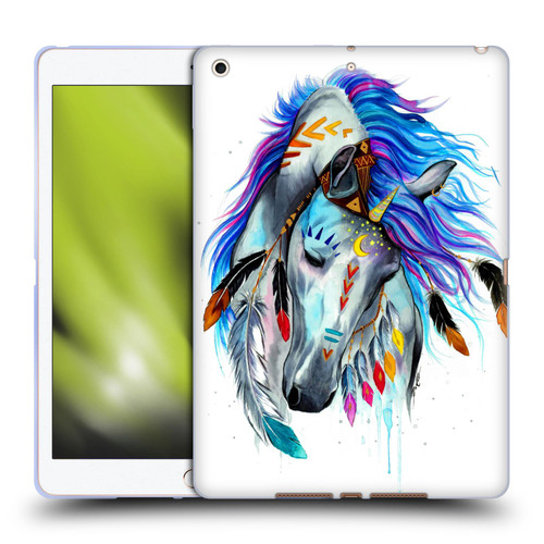 Pixie Cold Animals Spirit Soft Gel Case for Apple iPad 10.2 2019/2020/2021